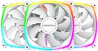 Набір вентиляторів Montech AX120 PWM 3 in 1 White