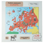 Puzzle Mama Maluje Europa 48 x 60 cm 120 elementów (5904673762478) - obraz 1