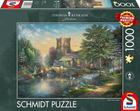 Puzzle Schmidt Thomas Kinkade Kaplica 69 x 49 cm 1000 elementów (4001504573676) - obraz 1