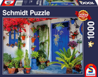 Puzzle Schmidt Mediterranean Front Door 1000 elementów (4001504589929) - obraz 1