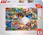 Puzzle Schmidt PQ Jubileuszowa Mozaika Disney 49.3 x 69.3 cm 1000 elementów (4001504575960)