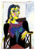 Puzzle Piatnik Picasso Dora Maar 68 x 44 cm 1000 elementów (9001890558740) - obraz 1