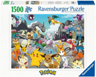 Puzzle Ravensburger Pokemon Classic 70 x 50 cm 1500 elementów (4005555007265) - obraz 1