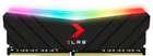 Pamięć RAM PNY DDR4-3600 16384MB PC4-28800 XLR8 Gaming EPIC-X RGB Black (MD16GD4360018XRGB-SI)