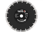 Диск відрізний алмазний по каменю та бетону YATO YT-59965: Ø=230x2.2x10x22.2 мм, сухе та мокре різання