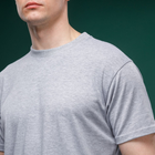 Футболка Basic Military Ukramor T-shirt без логотипу. Cotton and Elastane, сірий L - зображення 4