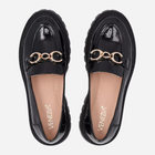 Loafersy damskie skórzane Venezia V002PABLOBM102 39 Czarne (5906140583609) - obraz 4