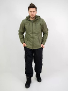 Мужская куртка Eagle Soft Shell JA-01-0 с флисом Olive Green M - изображение 7