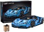 Klocki konstrukcyjne Leantoys Auto Cada 770-4 Master Race Car 3842 elementy (5903802457803) - obraz 1