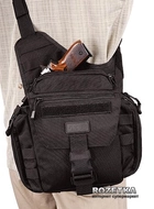 Сумка-кобура тактическая оперативная плечевая 5.11 Tactical PUSH Pack 56037 Черный (2000000149745) - изображение 3