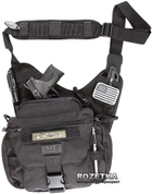 Сумка-кобура тактична оперативна плечова 5.11 Tactical PUSH Pack 56037 Чорний (2000000149745) - зображення 2