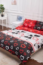 Пододеяльник Moon&Star Бязь Gold Люкс Love Cats Двуспальный 175x210 см (MS-870000577)