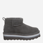 Śniegowce mukluki damskie na platformie Bearpaw Retro Shorty 2940W-060 40 (7UK/9US) 26 cm Ciemnoszare (889918947375)