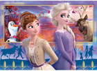 Puzzle Clementoni Frozen II 2 w 1 2 x 60 elementów 21609 (8005125216093) - obraz 3