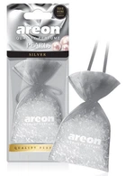 Освежитель силиконовые гранулы 25гр - "Areon" - Pearls LUX - Silver (Серебро) (12шт/уп)