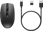 Миша HP 710 Rechargeable Silent Mouse Wireless Black (6E6F2AA) - зображення 1