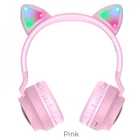 Навушники Bluetooth Hoco W27 Cat ear - Pink