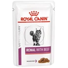 Влажный корм для кошек Royal Canin Renal With Beef с говядиной 85 г