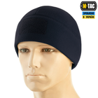 Шапка M-Tac Watch Cap Elite флис (320г/м2) с липучкой Dark Navy Blue L