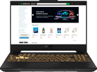 Ноутбук ASUS TUF Gaming F15 FX507ZC4-HN059 (90NR0GW2-M00V50) Jaeger Gray / 15.6" IPS 144 Гц / Intel Core i5-12500H / RAM 16 ГБ / SSD 1 ТБ / RTX 3050, 4 ГБ