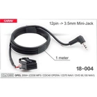 AUX адаптер серії Carav 18-004 для OPEL 2004+ (CD30 MP3 / CDC40 OPERA /CD70 NAVI / DVD 90,100 NAVI) 12-pin