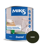 Эмаль алкидная матовая MIKS Color (Хаки) 2,8 кг
