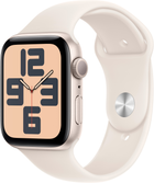 Смарт-часы Apple Watch SE (2024) GPS 40mm Starlight Aluminium Case with Starlight Sport Band - S/M (MXEF3QH/A)