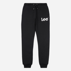 Spodnie joggery młodzieżowe chłopięce Lee LEE0011T-023 129-140 cm Czarne (5059118806870) - obraz 1