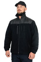 Тактична флісова кофта WinTac Sarmat Dark blue Fleece 280 г/м XS темно синя