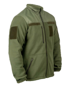 Тактична флісова кофта WinTac Sarmat arm olive Fleece 280 гр/м XL олива - изображение 2