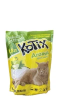 Гігієнічний силікагелевий наповнювач КОТІХ Aroma Green Apple для котячого туалету, 3.8 л