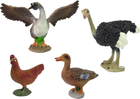 Zestaw do zabawy Leantoys Model Series Farmer Birds z akcesoriami (5904204757805) - obraz 4