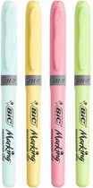 Zestaw markerów tekstowych BIC Pastel 1,6 mm 4 szt. (3086123538474) - obraz 3