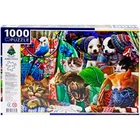 Пазлы 1000 "Щенки и котята" Ен.4719