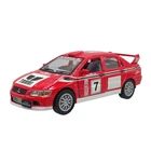 Модель автомобіля "Mitsubishi Lancer" KT 5072 W(Red) 1:32 - 1:36