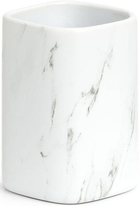 Ceramiczny kubek na szczoteczki Zeller Marble Biały (4003368188966)