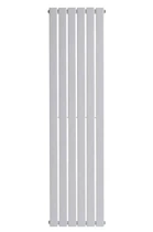 Дизайнерский радиатор отопления ARTTIDESIGN Livorno 6/1800/408/50 вертикальный белый матовый