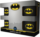 Zestaw 4 filiżanek do espresso ABYstyle DC Comics Batman 110 ml (5028486485079)