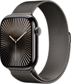 Smartwatch Apple Watch Series 10 GPS + Cellular 46mm Slate Titanium Case with Slate Milanese Loop - S/M (MC7R4)