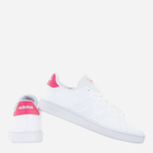 Tenisówki młodzieżowe dla dziewczynki adidas Advantage K EF0211 37.5 Białe (4061622802140) - obraz 4