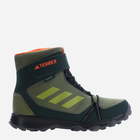 Підліткові зимові черевики для хлопчика adidas Terrex Snow CF R.RD IF7496 36 Оливкові (4066757059841)