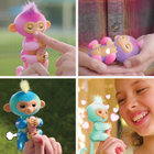 Figurka interaktywna Cobi Fingerlings Małpka niebieska Leo (5902251500085) - obraz 3