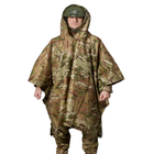 Плащ-палатка пончо Ranger RA8916 XL 140х210см Multicam