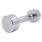 Гантель хромированный Zelart (1x3кг) (1шт, металл хромированный) (SC-8017-3)