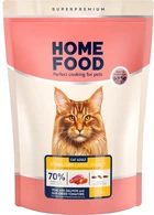 Сухий корм для кішок Home Food Телятина з лососем та в'яленими томатами