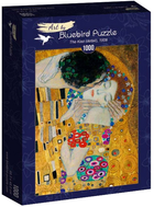 Puzzle Bluebird Pocałunek fragment Gustav Klimt 68 x 48 cm 1000 elementów (3663384600791) - obraz 1