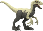 Figurka Mattel Jurassic World Dinozaur Welociraptor Żółty 10 cm (0194735116935) - obraz 4