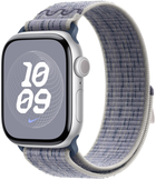 Ремінець Apple Nike Sport Loop для Apple Watch 42mm Grey/Blue (MXTX3)