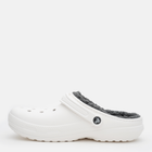 Chodaki męskie ocieplane Crocs Classic Lined Clog 203591-10M 45-46 (M11) Białe (0191448251267) - obraz 3