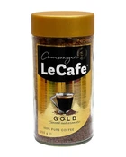 Кава розчинна Le Cafe gold Ле Кафе Голд сублімована Скло 200г